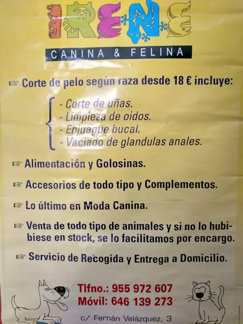 Peluquería Canina Y Felina Irene